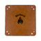 Fire 6" x 6" Leatherette Snap Up Tray - FLAT FRONT