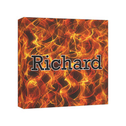 Fire Canvas Print - 8x8 (Personalized)