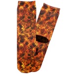 Fire Adult Crew Socks (Personalized)