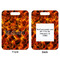Fire Aluminum Luggage Tag (Front + Back)