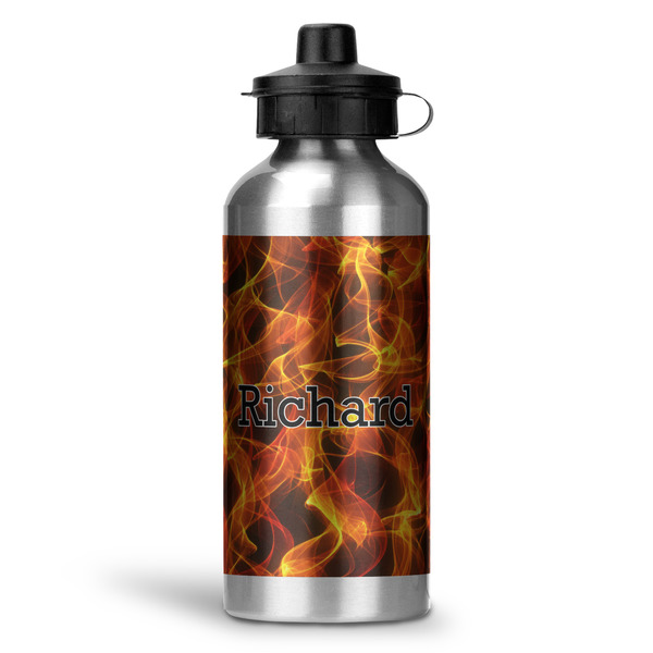 Custom Fire Water Bottle - Aluminum - 20 oz (Personalized)