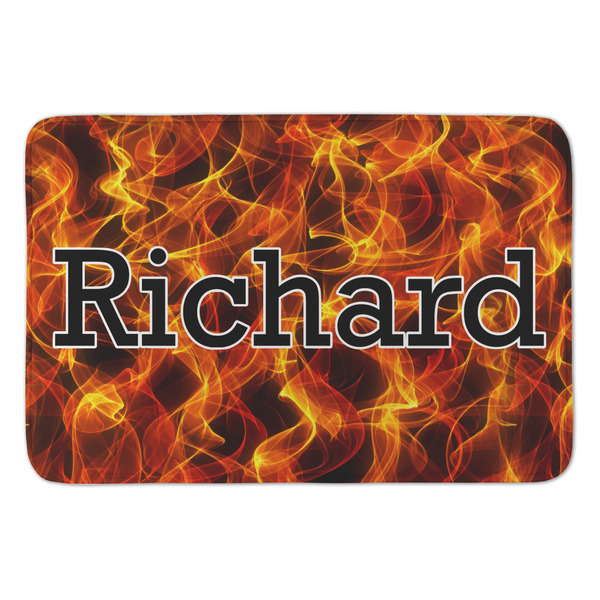 Custom Fire Anti-Fatigue Kitchen Mat (Personalized)
