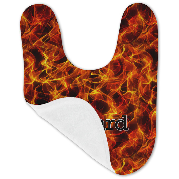 Fire Baby Bib - AFT folded