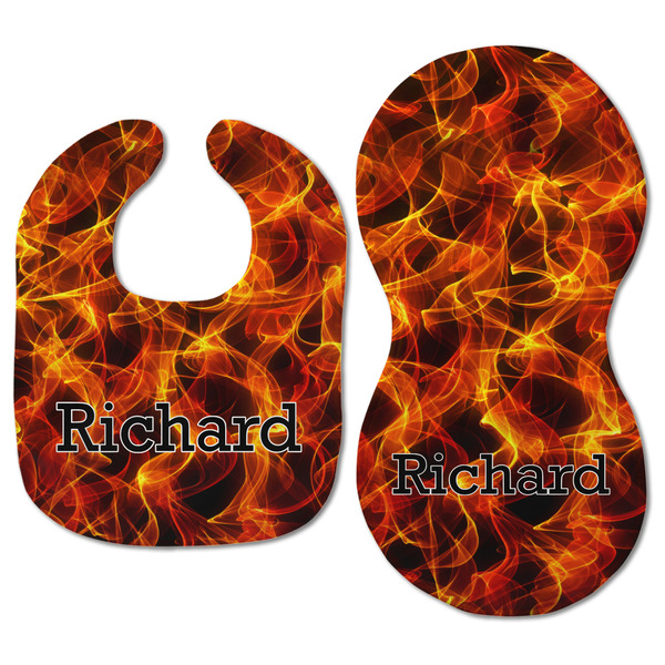 Fire Baby Bib & Burp Set - Approval (new bib & burp)