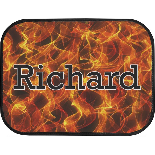Fire Back Seat Car Mat