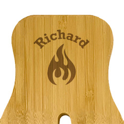 Fire Bamboo Salad Mixing Hand (Personalized)