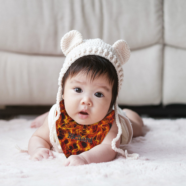 Fire Bandana Bib - (Lifestyle 2 girl)