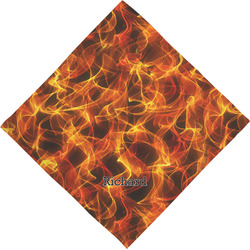 Fire Dog Bandana Scarf w/ Name or Text