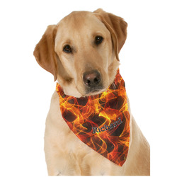 Fire Dog Bandana Scarf w/ Name or Text
