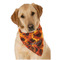 Fire Dog Bandana Scarf w/ Name or Text