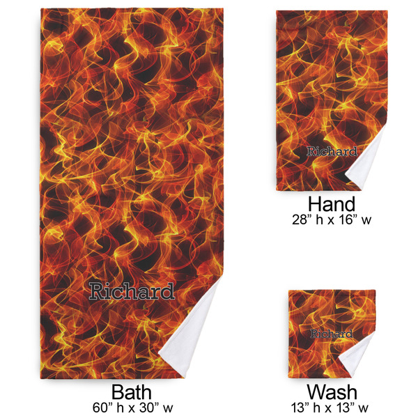 Fire Bath Towel Sets - 3-piece - Approval
