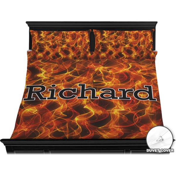 Fire Bedding Set (King) - Duvet