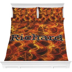 Fire Comforter Set - Full / Queen (Personalized)