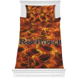 Fire Comforter Set - Twin XL (Personalized)