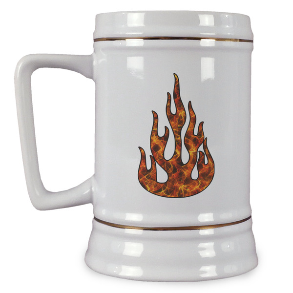 Custom Fire Beer Stein (Personalized)