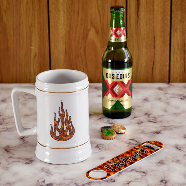 Fire Beer Stein - In Context