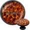 Fire Black Custom Cabinet Knob (Front and Side)