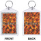 Fire Bling Keychain (Front + Back)
