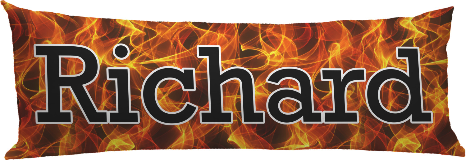 Custom Fire Body Pillow Case (Personalized) YouCustomizeIt