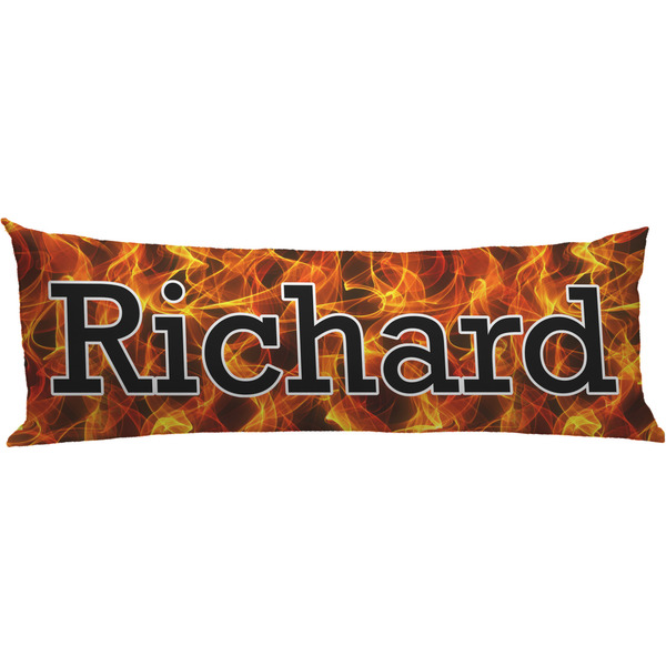 Custom Fire Body Pillow Case (Personalized)