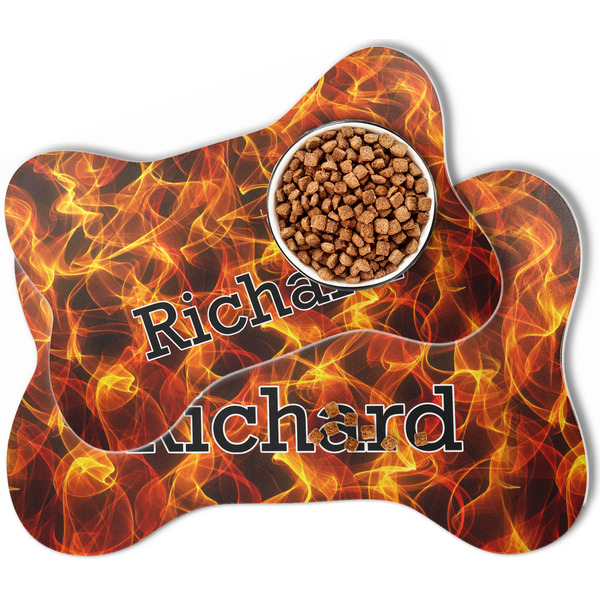 Fire Bone Shaped Dog Mats - MAIN