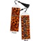 Fire Bookmark with tassel - Front and Back