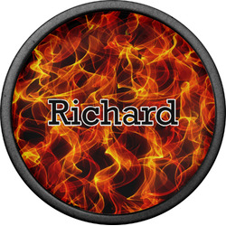 Fire Cabinet Knob (Black) (Personalized)