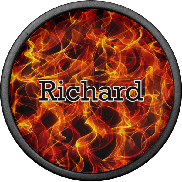 Fire Cabinet Knob - Black - Front