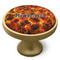 Fire Cabinet Knob - Gold - Side