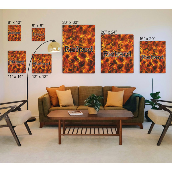 Fire Canvas Prints - Multiple Sizes