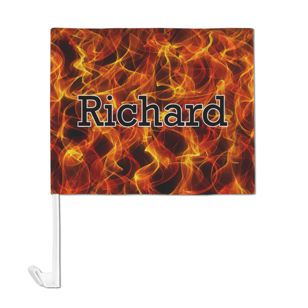 Fire Car Flag - Large - FRONT