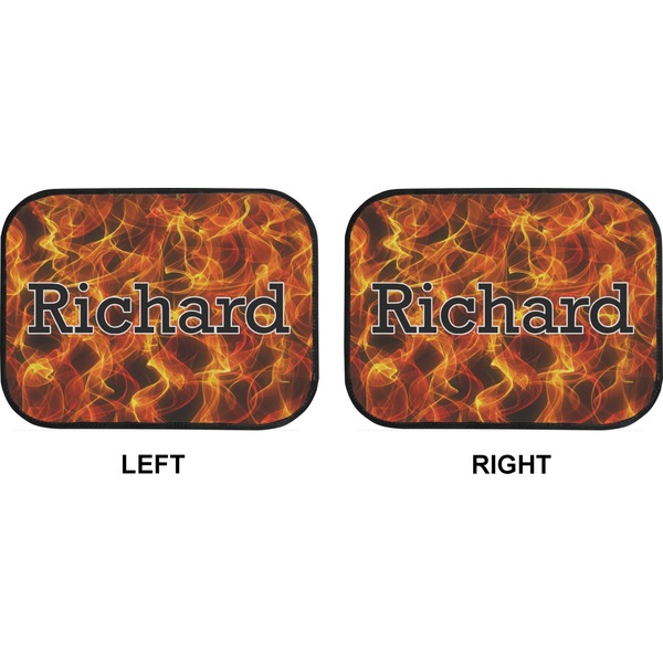 Fire Car Floor Mats (Back Seat) (Approval)