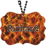 Fire Rear View Mirror Charm (Personalized)