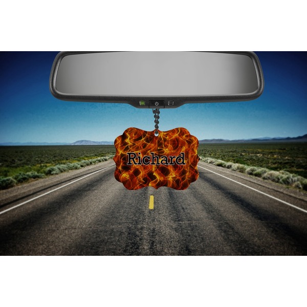 Fire Car Ornament (Road)
