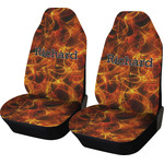 Fire Car Seat Covers (Set of Two) (Personalized)