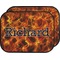 Fire Car Floor Mats (Back Seat) (Personalized)