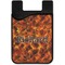 Fire Cell Phone Credit Card Holder