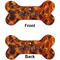 Fire Ceramic Flat Ornament - Bone Front & Back (APPROVAL)