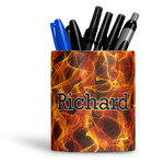 Fire Ceramic Pen Holder