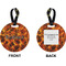Fire Circle Luggage Tag (Front + Back)
