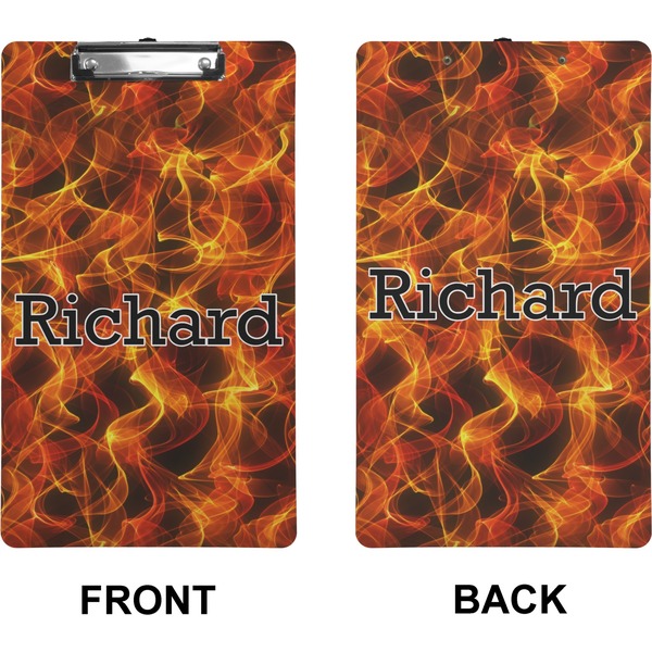 Fire Clipboard (Legal) (Front + Back)