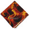 Fire Cloth Napkins - Personalized Dinner (Folded Four Corners)