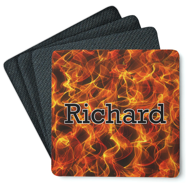 Fire Coaster Rubber Back - Main