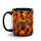 Fire Coffee Mug - 11 oz - Black