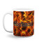 Fire Coffee Mug - 11 oz - White