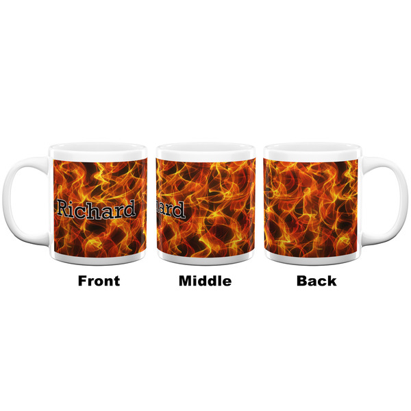 Fire Coffee Mug - 20 oz - White APPROVAL