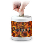 Fire Coin Bank (Personalized)