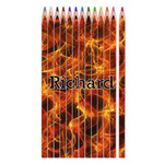 Fire Colored Pencils (Personalized)