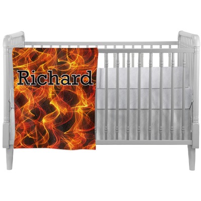 Fire Crib Comforter / Quilt (Personalized)