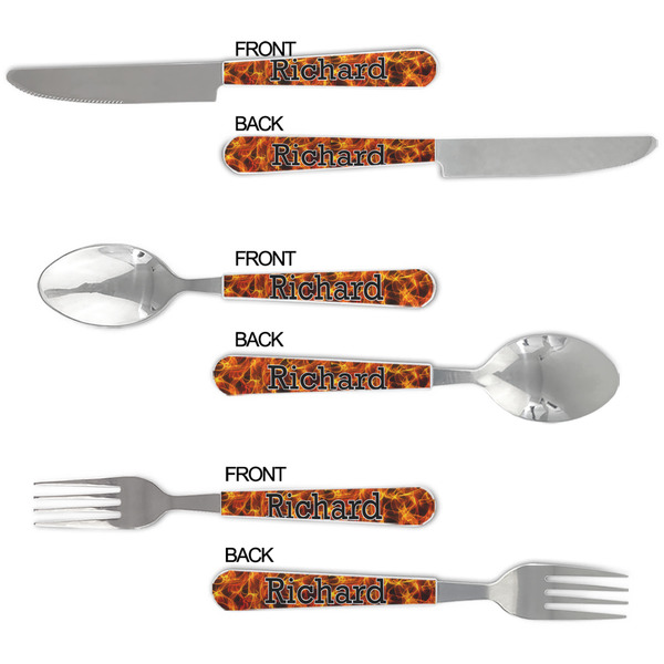Fire Cutlery Set - APPROVAL
